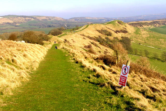 walking on the purbeck ridge