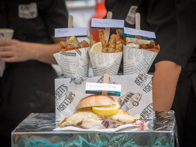 Delicious Seafood at Dorset Seafood Festival 2018