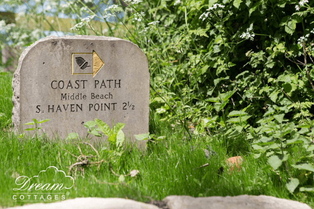 Dorset South West Coast Path near S. Haven Point