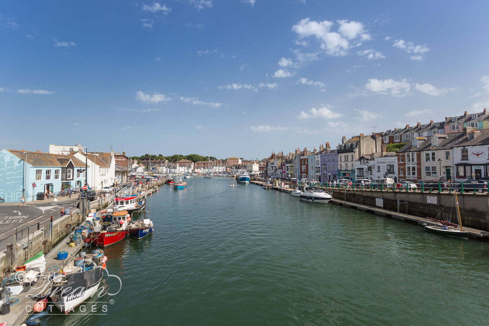 Weymouth Harbour, the perfect place for a family holiday