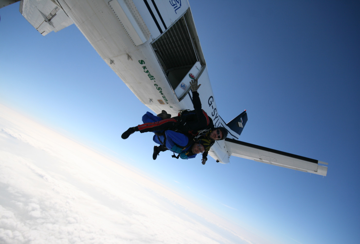 Skydiving in Dorset