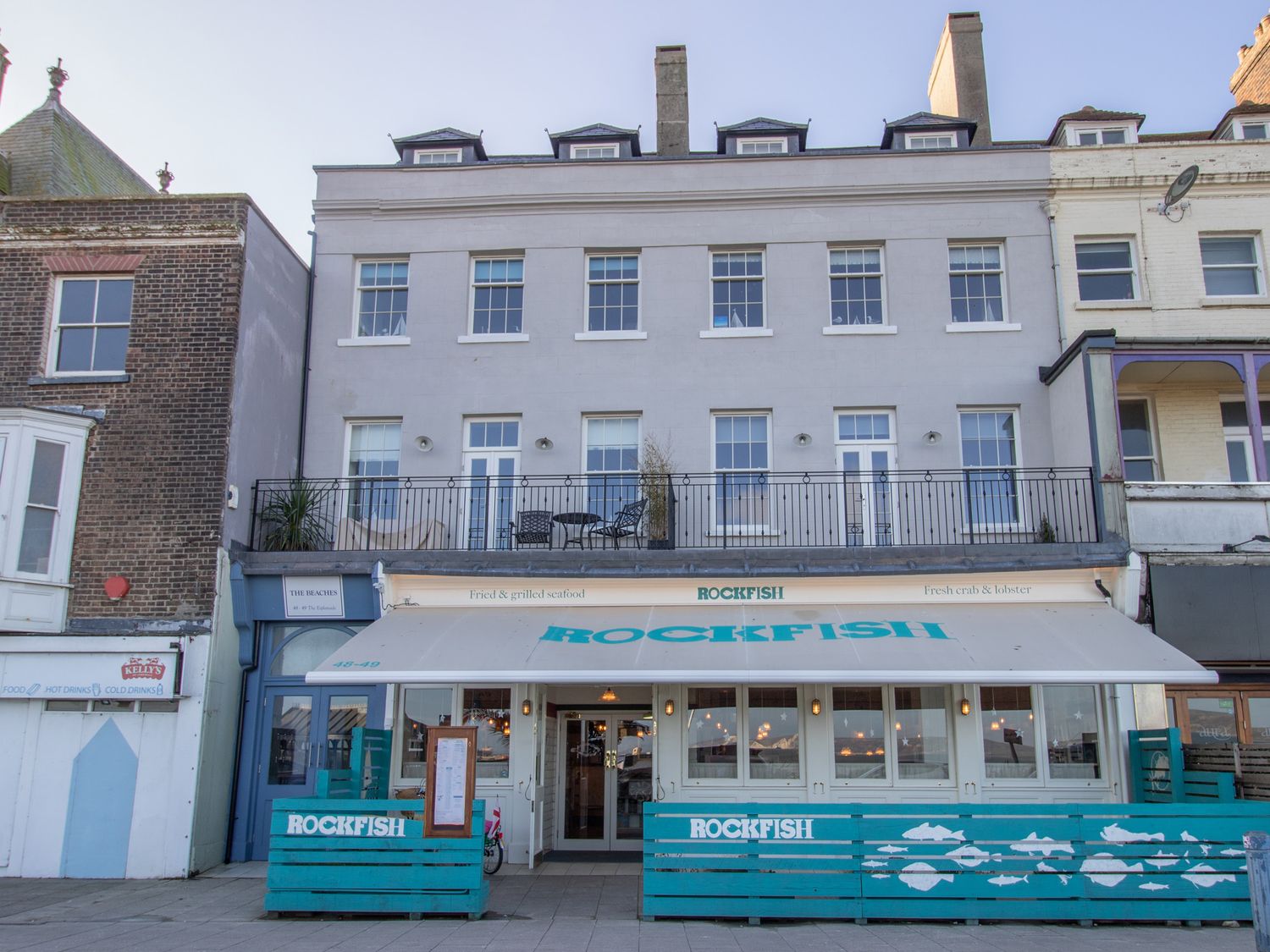 Rockfish to Weymouth Seafront Dream Cottages