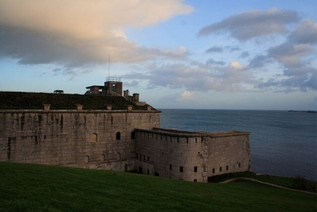 Nothe Fort, one of the many haunted places in Dorset