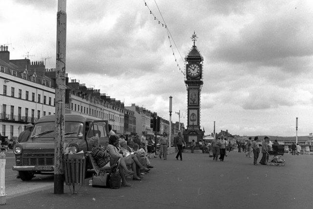 Weymouth Promenade and Jubilee Clock Tower