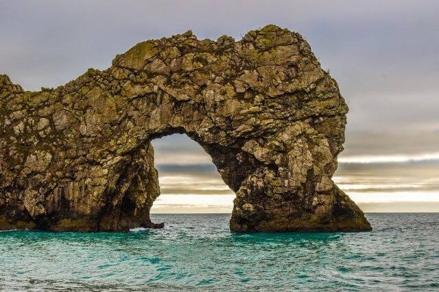 The rock formation of Durdle Door