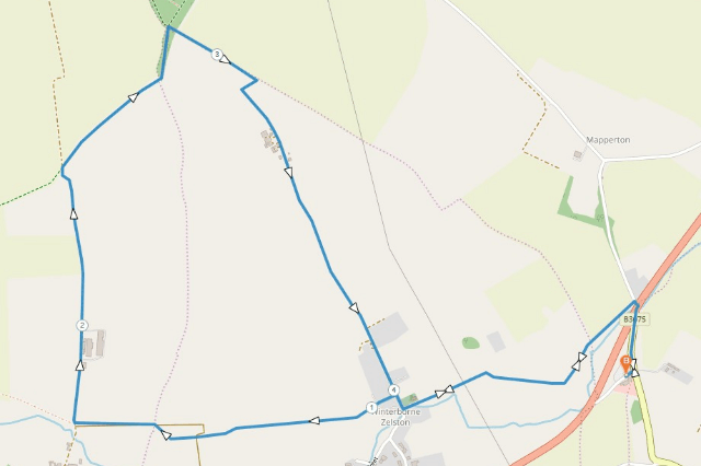 The Worlds End Walking route
