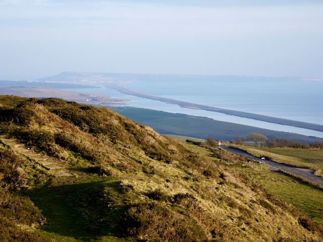 Chesil Beach from Abbotsbury