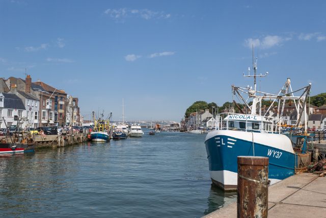 fishing off weymouth harbour