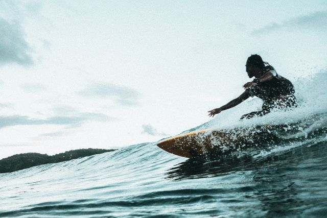 surfing in dorset